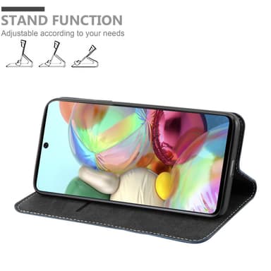 Samsung Galaxy A71 4G Skal Fodral Case (Blå)