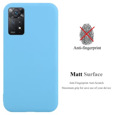 Skal Xiaomi RedMi NOTE 11 PRO 4G / 5G Fodral Case (Blå)