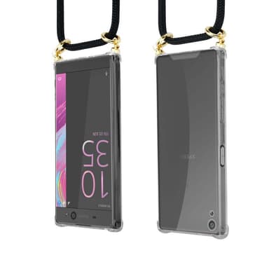 Sony Xperia XA Skal Fodral Kedja (Svart)