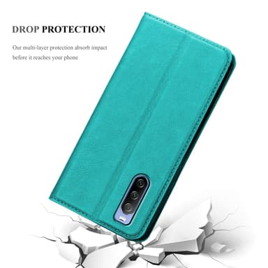 Sony Xperia 10 III Skal Fodral Case (Turkos)