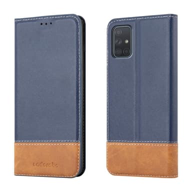 Samsung Galaxy A71 4G Skal Fodral Case (Blå)