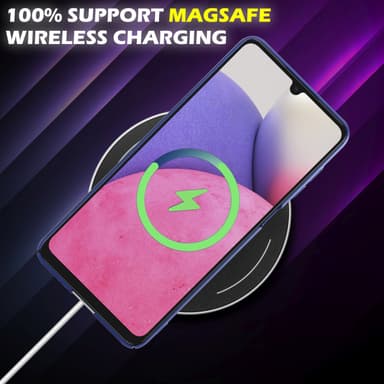 Samsung Galaxy A33 5G Skal Fodral Case (Blå)