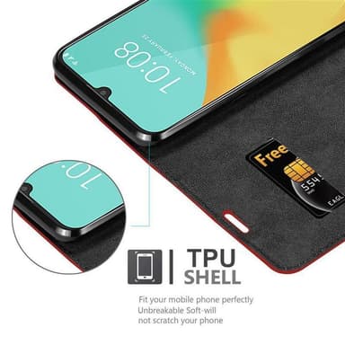 ZTE Blade V10 VITA Skal Fodral Case (Röd)
