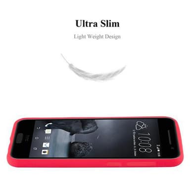 Skal HTC ONE A9 Fodral Case (Röd)