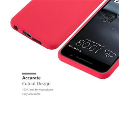 Skal HTC ONE A9 Fodral Case (Röd)