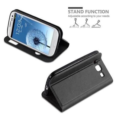Samsung Galaxy S3 / S3 NEO Plånboksfodral Skal (Svart)