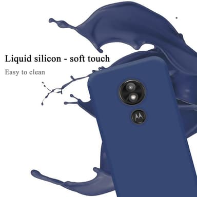 Motorola MOTO E5 PLAY GO Skal Fodral Case (Blå)