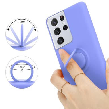 Skal Samsung Galaxy S24 ULTRA Fodral Case (Lila)