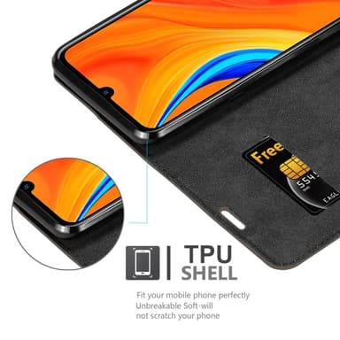 Huawei Y6S Skal Fodral Case (Brun)