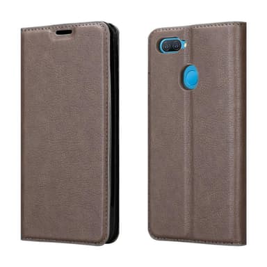 Oppo A12 Skal Fodral Case (Brun)