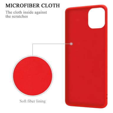 Skal iPhone 14 Fodral Case (Röd)