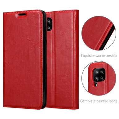Samsung Galaxy A42 4G Skal Fodral Case (Röd)