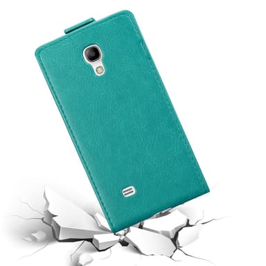 Samsung Galaxy S4 MINI Flipfodral Skal (Turkos)