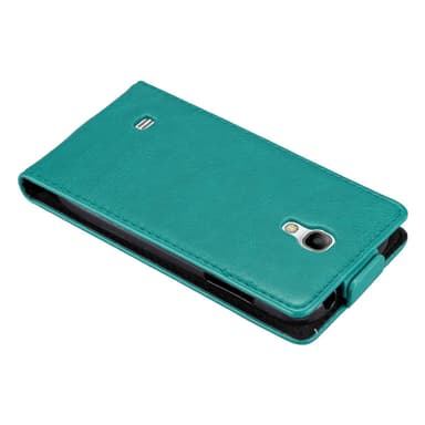 Samsung Galaxy S4 MINI Flipfodral Skal (Turkos)