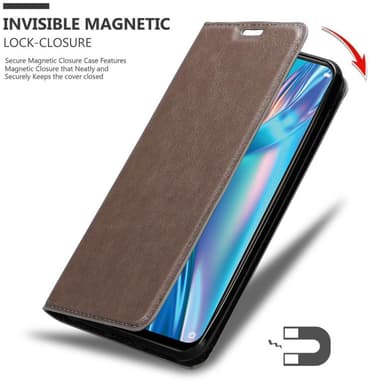 Oppo A12 Skal Fodral Case (Brun)
