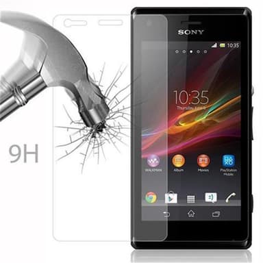 Sony Xperia M Skyddsglas Skyddsfilm Skärmskydd