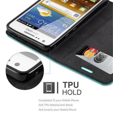 Samsung Galaxy S2 / S2 PLUS Skal Fodral Case (Turkos)