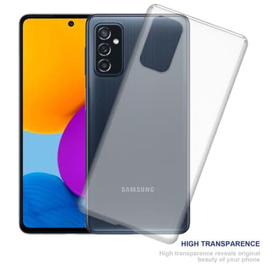 Samsung Galaxy M52 5G Skal Fodral Case (Transparent)