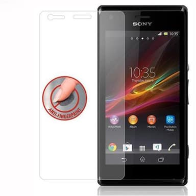 Sony Xperia M Skyddsglas Skyddsfilm Skärmskydd