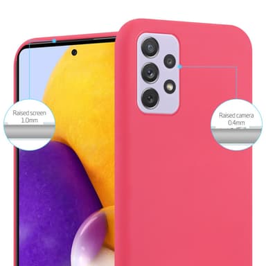 Skal Samsung Galaxy A73 5G Fodral Case (Röd)