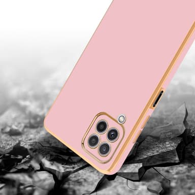 Samsung Galaxy M22 / M32 4G Skal Fodral Case (Rosa)