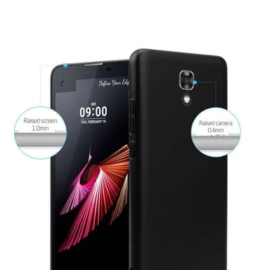 LG X SCREEN Skal Fodral Case (Svart)