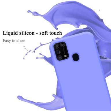 Samsung Galaxy M31 Skal Fodral Case (Lila)