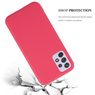 Skal Samsung Galaxy A73 5G Fodral Case (Röd)