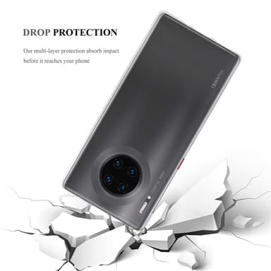 Huawei MATE 30 PRO Skal Fodral Case (Transparent)