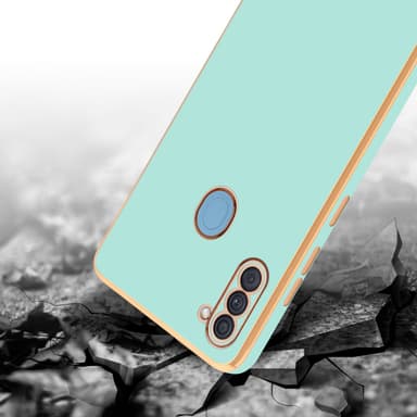 Samsung Galaxy A11 / M11 Skal Fodral Case (Grön)