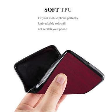Samsung Galaxy S6 Skal Fodral Case (Röd)