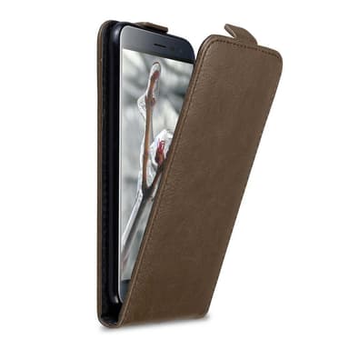 Asus ZenFone 3 (5.2 tum) Flipfodral Skal (Brun)