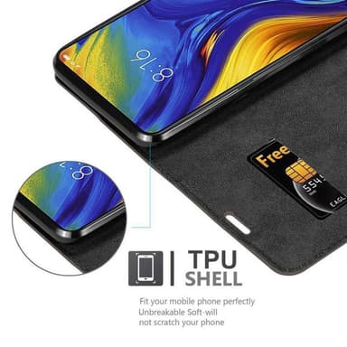 Xiaomi Mi MIX 3 Skal Fodral Case (Brun)