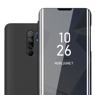 Xiaomi RedMi 9 Plånboksfodral Skal (Svart)