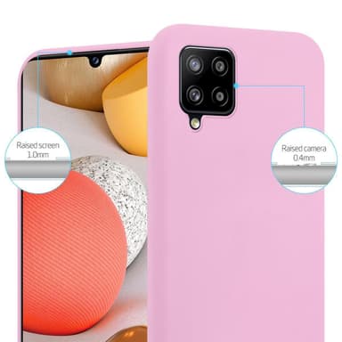 Skal Samsung Galaxy A42 4G Fodral Case (Rosa)
