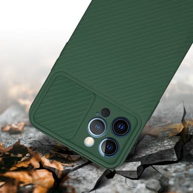 Skal iPhone 12 PRO MAX Fodral Case (Grön)