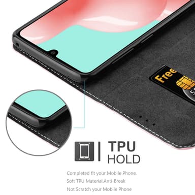 Samsung Galaxy A41 Skal Fodral Case (Rosa)