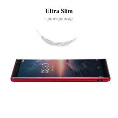Nokia 8 Sirocco Skal Fodral Case (Röd)