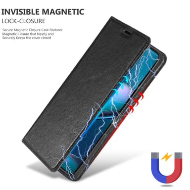 Motorola EDGE 30 PRO / EDGE+ Skal Fodral Case (Svart)