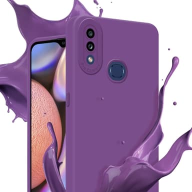Samsung Galaxy A10s / M01s Skal Fodral Case (Lila)