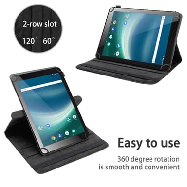 Odys Note Tab PRO Skal Fodral Case (Svart)