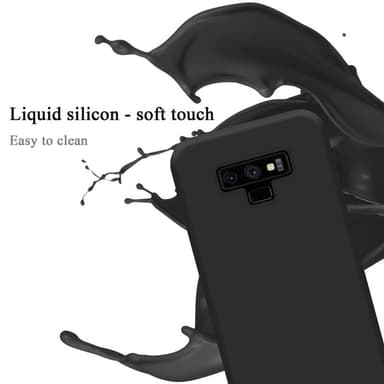 Samsung Galaxy NOTE 9 Skal Fodral Case (Svart)