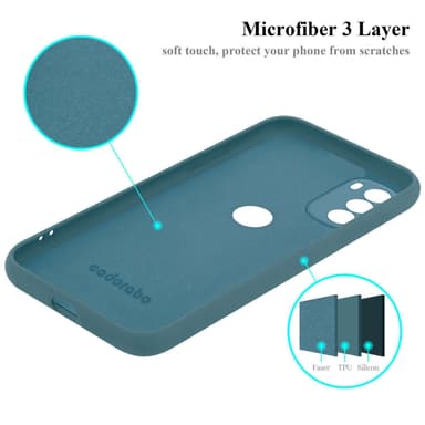 Motorola MOTO G31 / G41 Skal Fodral Case (Grön)