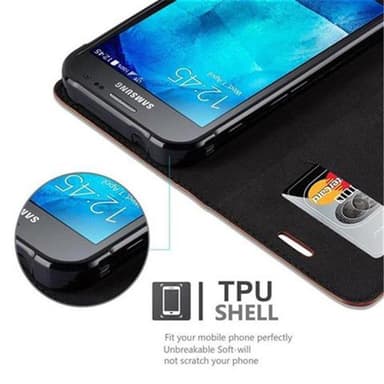 Samsung Galaxy XCover 3 Skal Fodral Case (Brun)