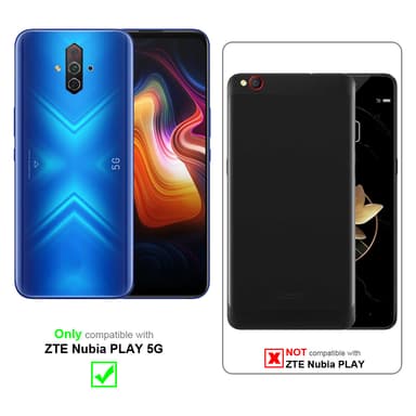 ZTE Nubia PLAY 5G Skal Fodral Case (Röd)