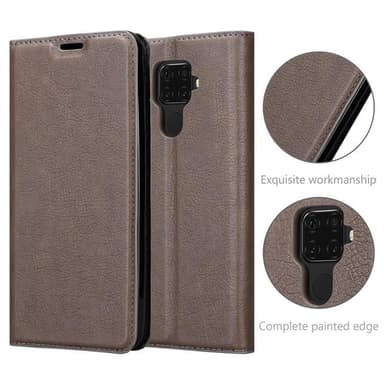 Huawei MATE 30 LITE Skal Fodral Case (Brun)