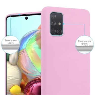 Skal Samsung Galaxy A71 5G Fodral Case (Rosa)