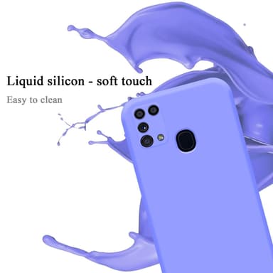 Samsung Galaxy M31 Skal Fodral Case (Lila)