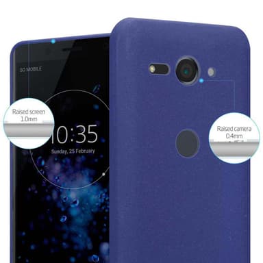 Skal Sony Xperia XZ2 COMPACT Fodral Case (Blå)