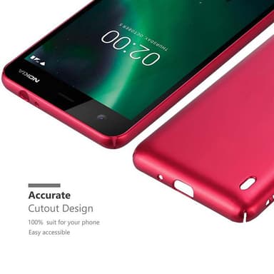 Nokia 2 2017 Skal Fodral Case (Röd)
